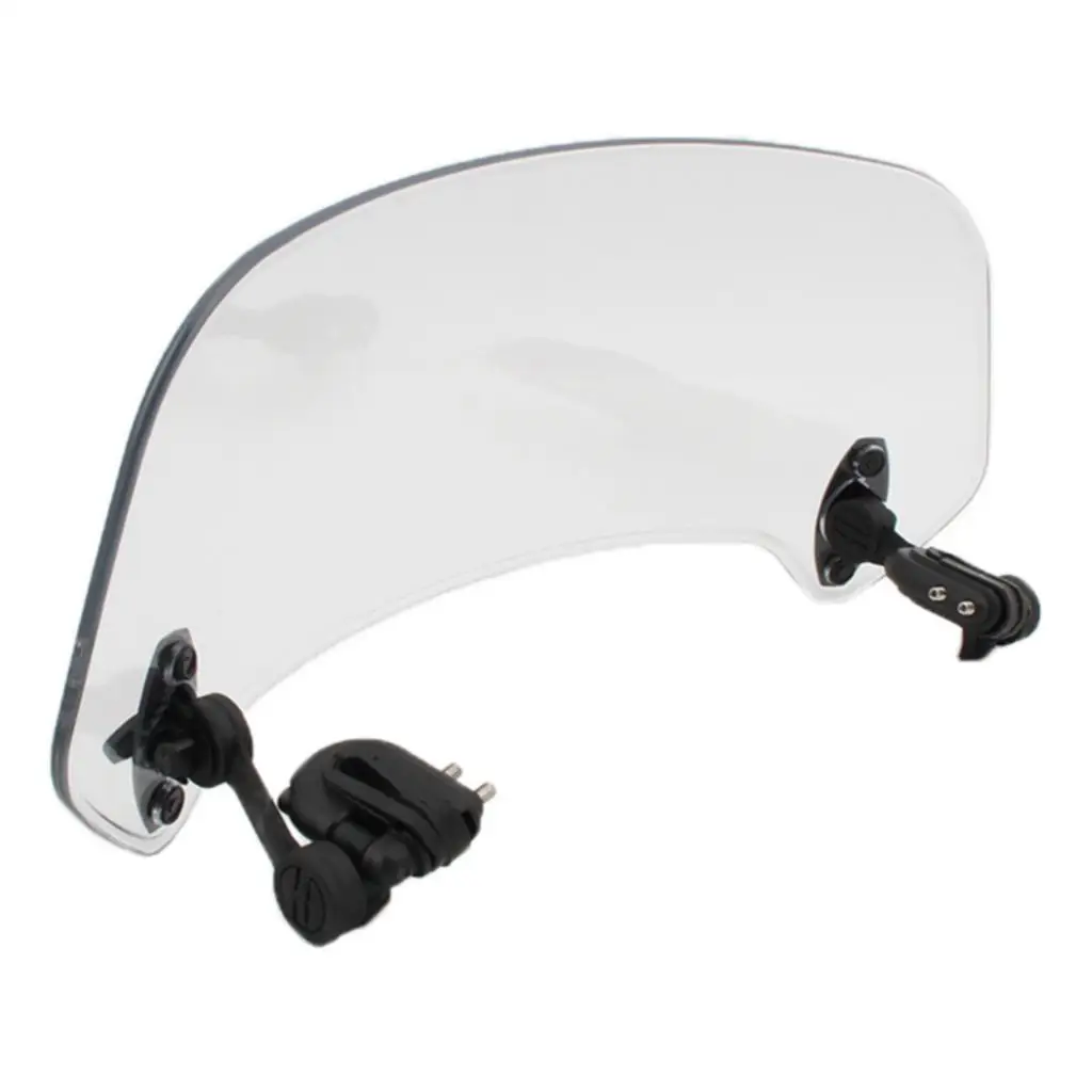 Motor Adjustable Windshield Screen Extension Spoiler Wind Deflector - Clear Motor Adjustable Windshield Screen Extension Spoiler Wind Deflector - Clear