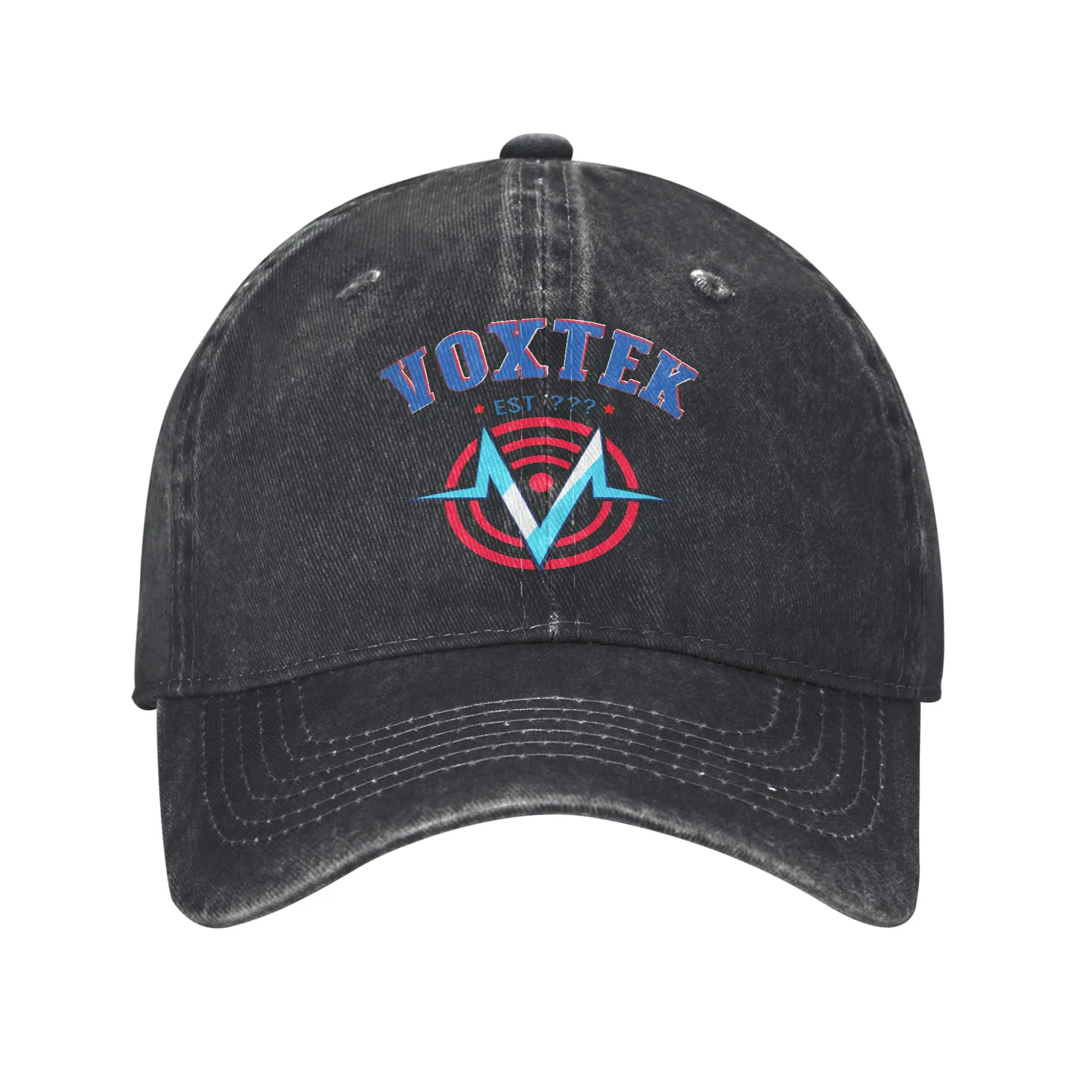 Hazbin Hotel VOXTEK Washed Baseball Cap y2k Retro Sun Trucker Hat Sommer Herren Erwachsene Tennis Skate Snapback Cap