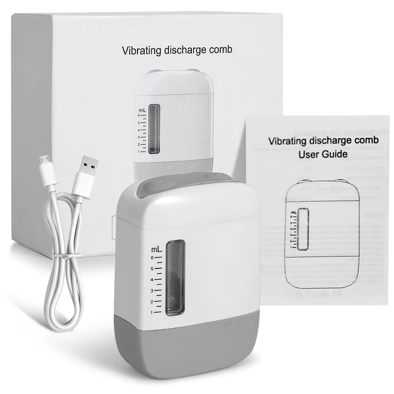 Electric Head Scalp Massager Red Light Vibration Massage Comb Essential Oil Liquid Guide Massager Anti Hair Loss Scalp Care Tool