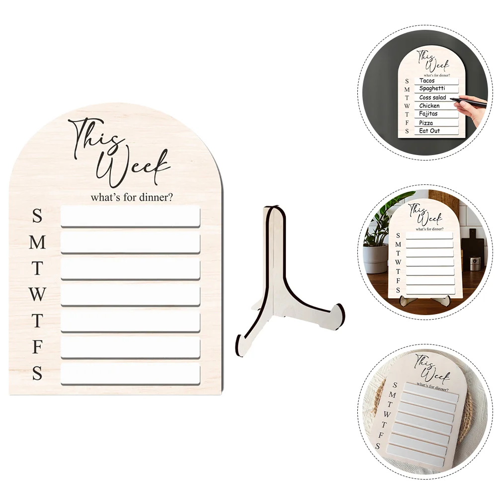 

1 Set of Writing Magnetic Board Sheet Kitchen Fridge Board Home Fridge Menu Board Dry Erase Board
