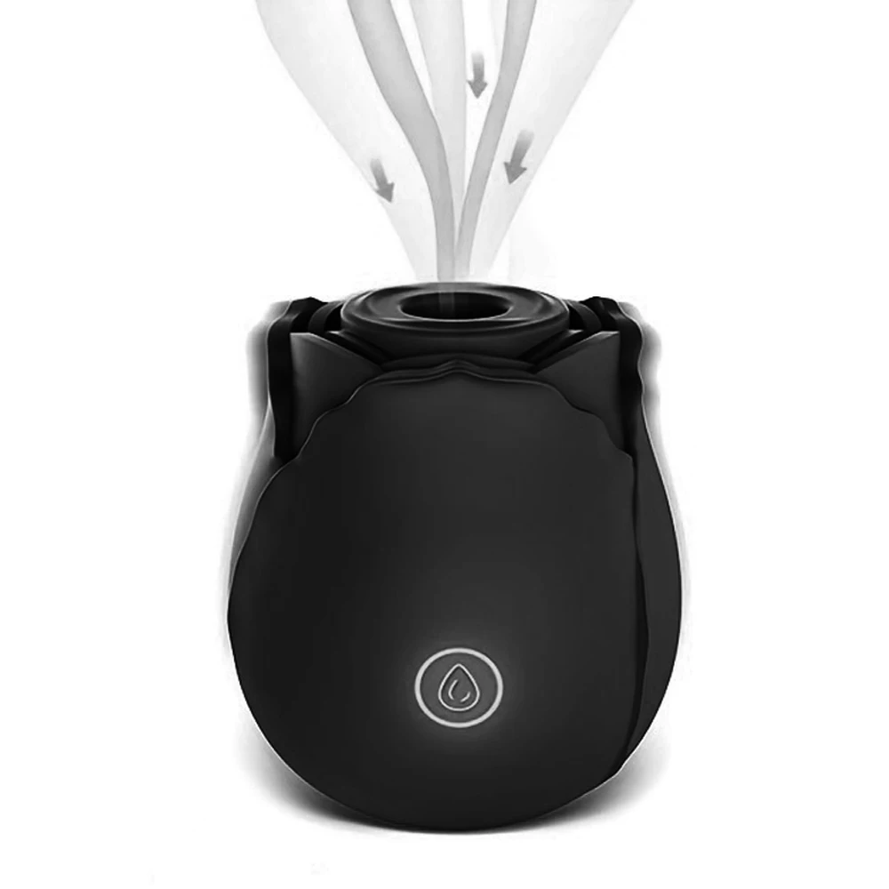 3-in-1 Nipple Clitoris Stimulation Sucking Toys Vibrators Dildos 10-Frequency Vibrators Rose Design Sex Toys