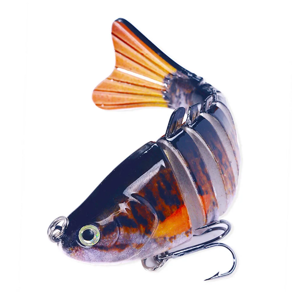 Multi Sections Fishing Lure 10cm 15g 7-Jointed Swimbait Wobblers