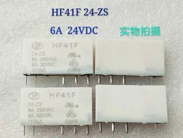 

Бесплатная доставка, 10 шт./партия, новинка 100, реле HF41F-24-ZS