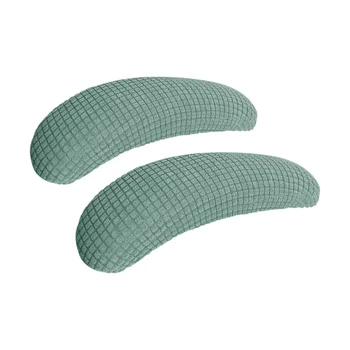 Copertura per bracciolo per sedia da ufficio Estensibile resistente all'acqua Spandex elasticizzato Jacquard Fodera per sedia per computer Fodera per bracciolo 2 pezzi/set 1