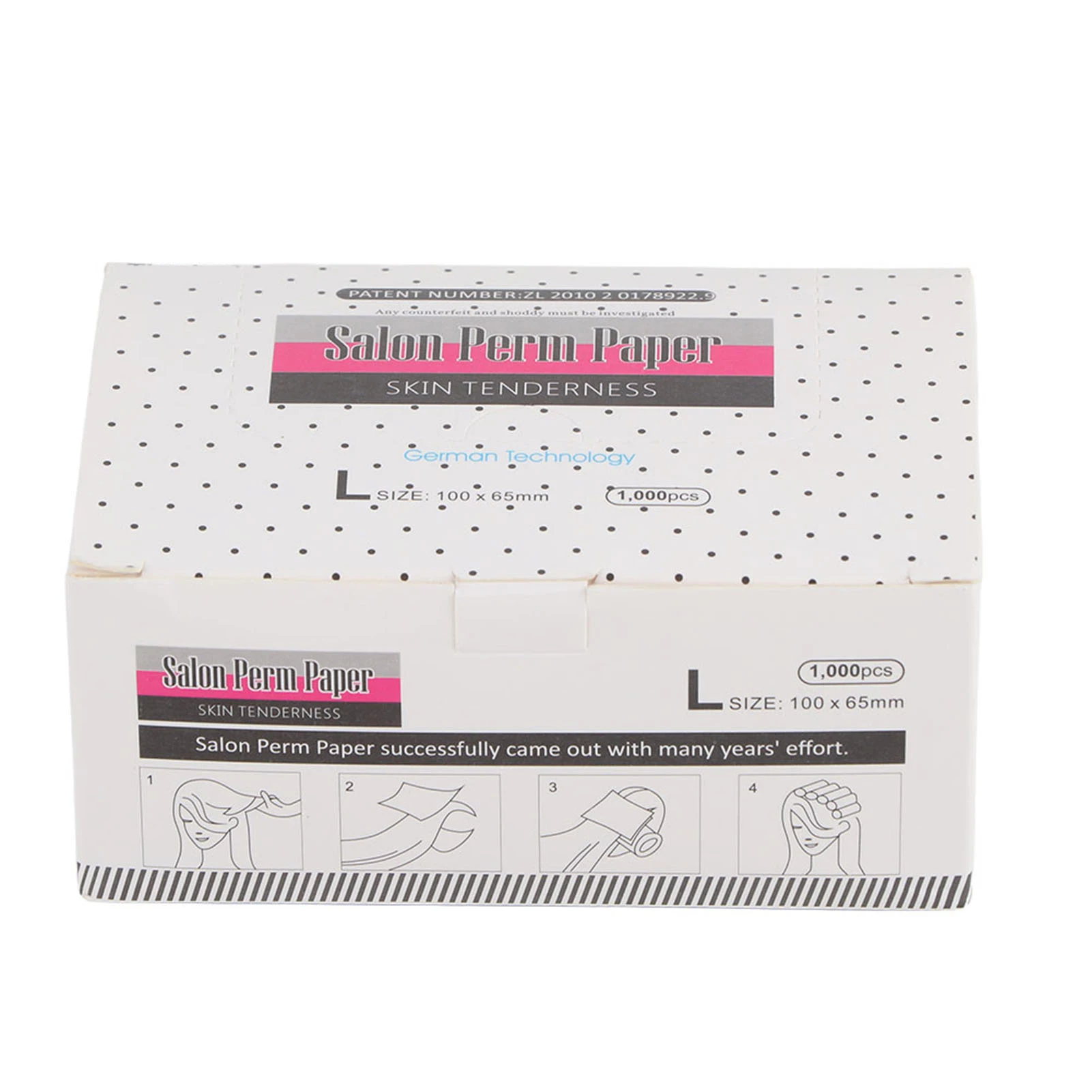 Disposable Perm Paper Home Hair Curling Paper Perming Hair Salon Permeable Resistant Soaking Perm Hairdressing Tool disposable perm paper
