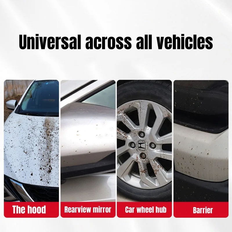 50ml/100ml Metal Wheel Paint Iron Remover Spray Technology Professional Dust Rim Rust Cleaner Auto Detail Chemical Car Cleaning