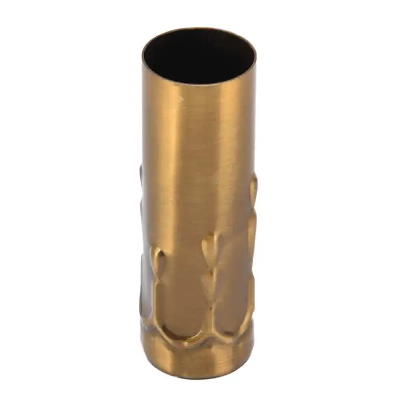 10Pcs E14 Lamp Holder Sleeve Metal Tube for Candle Lamp Holder Base Lighting Accessories 25x80mm