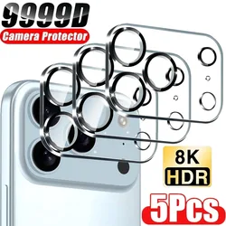 Premium HD Back Camera Tempered Glass Screen Protector Film - 5/1PCS Pack - 5Pcs (For iPhone 14)