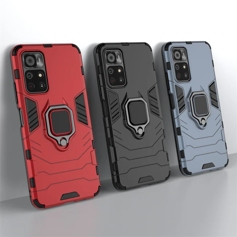 Per Cover Xiaomi Redmi Note 11S 5G Case Redmi Note 11S 11 Pro Plus 5G Capas Cover Per Anello Magnetico Per Redmi Note 11S Fundas