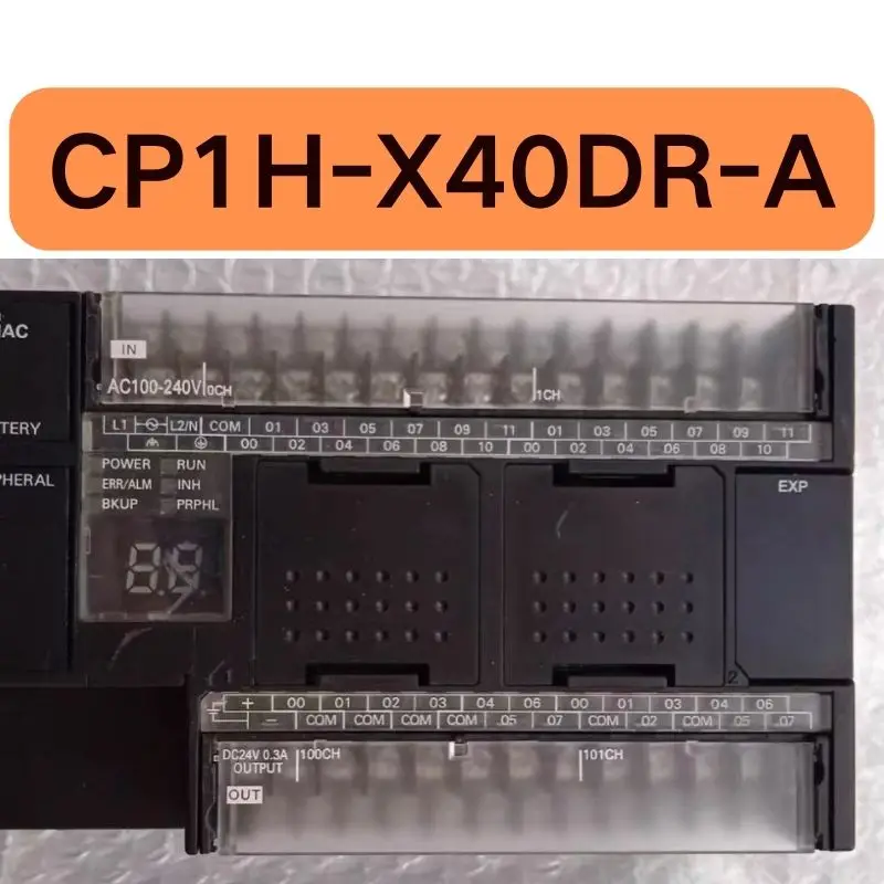 

The second-hand PLC controller CP1H-X40DR-A tested OK and its function is intact