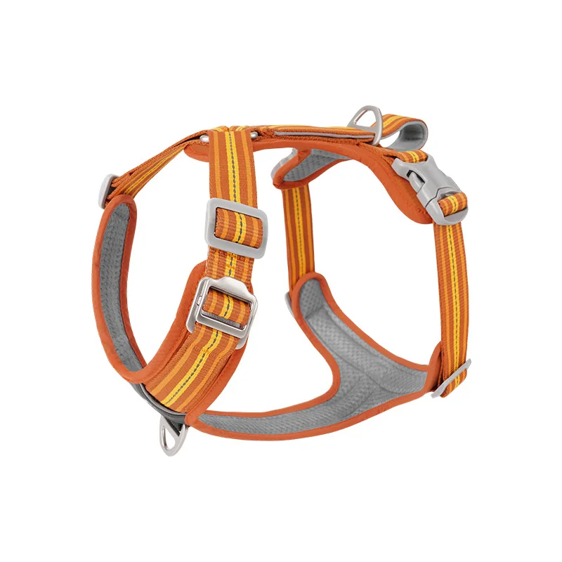 Premium Reflective Dog Harness with Dual Handles & Quick Release Buckle, Adjustable and No-Pull Design