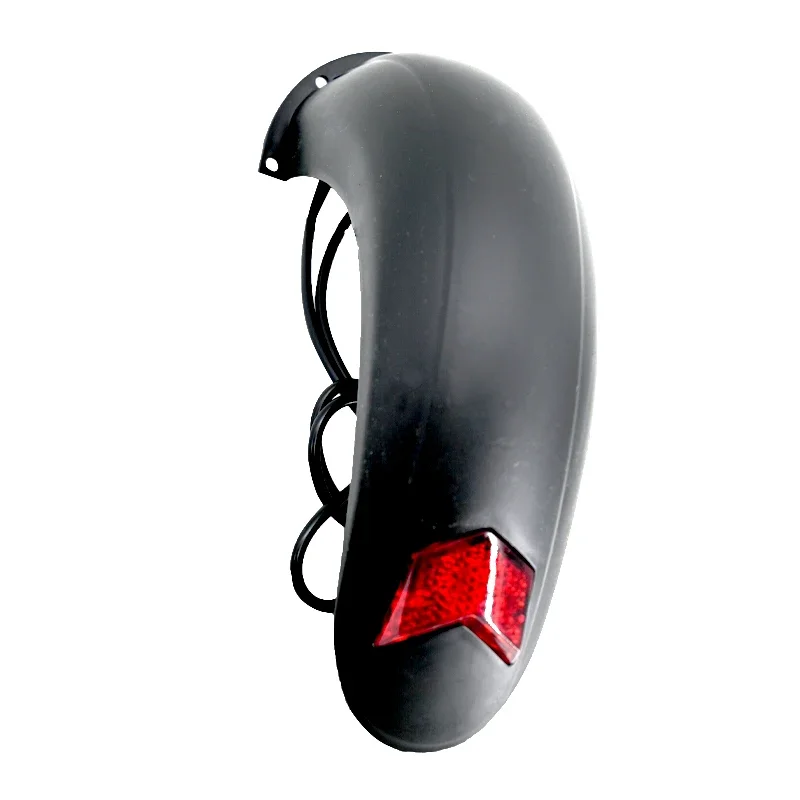 10 Inch Electric Scooter Rear Mudguard Fender Guard Cover Taillight for Kugoo M4 E-scooter Scooter Accessories Skateboard Parts