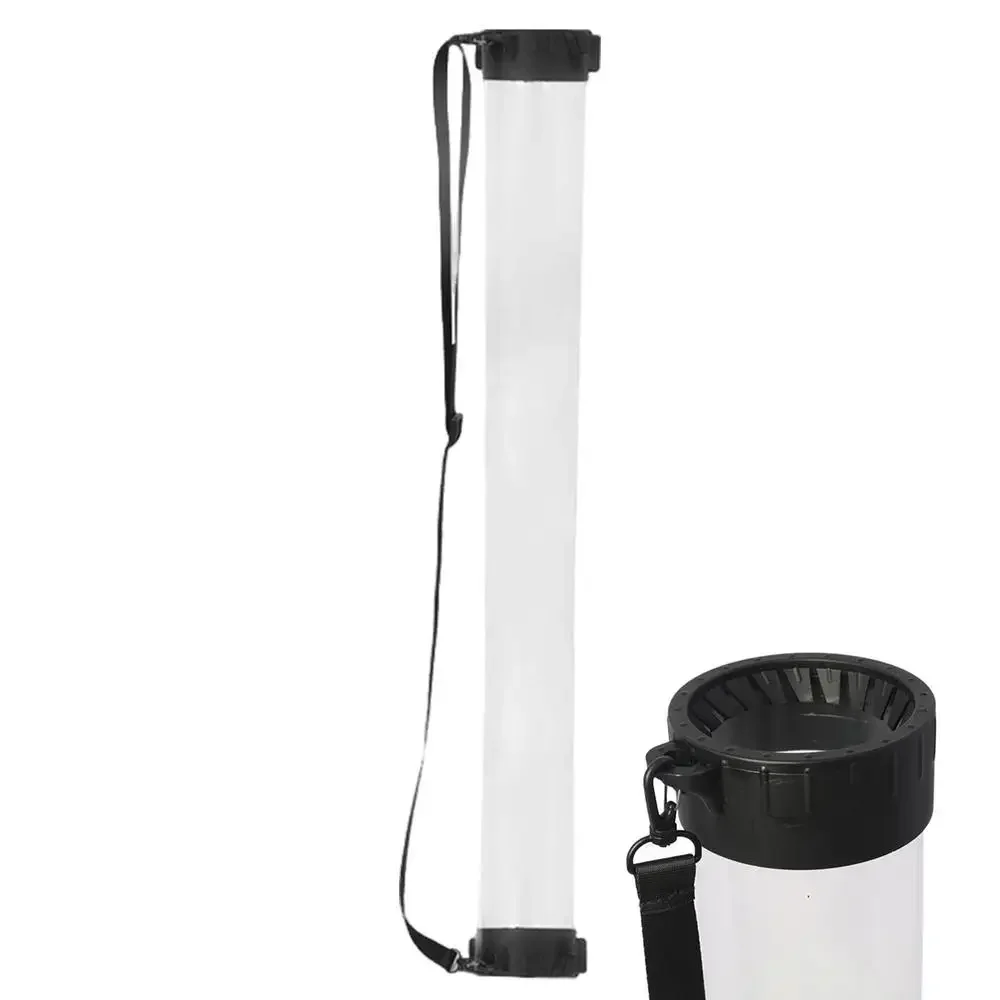 Description Picture 3 of itemTransparent Pickleball Collector Pickleball Pickup Tube Without Balls Tennis Ball Picker Can Put 6 Balls Pickleball Golf Ball