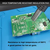 Ansiki 300x200mm Repair welding work pad High Temperature Resistant Silicone Pad ESD Anti-Static waterproof for Repair tool kit - Image 6