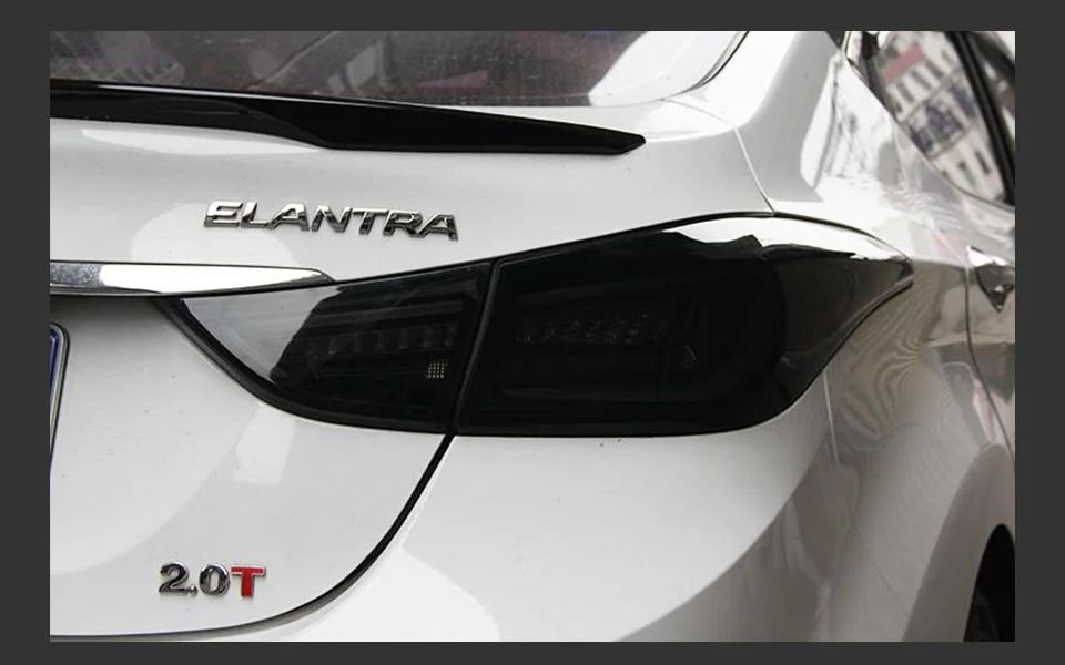 Car Lights for Hyundai Elantra LED Tail Light 2011-2016 Elantra Rear Stop Lamp Brake Signal DRL Reverse Automotive Accessories