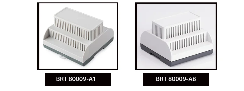 Custom Design Smart Home Din-schiene Fall DIY Kunststoff Gehäuse ABS Kabel Anschlussdose Für Elektronische Gerät 112*108*75mm – Detail 1