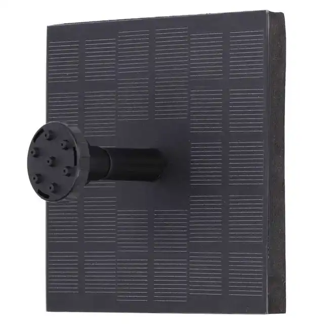 Monokristályos Vízszivattyú Napenergia -Szökőkút 70 Cm -Es Maximális Emelés Különböző Fúvókákkal Az Akváriumok Számára A Kültéri Vízképhez - Image 6
