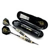 3 Pcs/Sets of 18g Professional Brass Barrels Tip Soft Darts for Dartboard Games Black Color with Dart Accessories