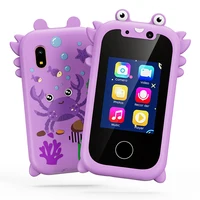 Kids Smart Phone Toys for Girls Christmas Gifts Touchscreen Toddler Learning Cell Toy Phone with Dual Camera Game Music Player 1