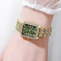 Fashion Rectangle Women Watches Ladies Rhinestone Quartz Watch Bracelet Strap Wristwatch Reloj Mujer（Without Box） - Image 3