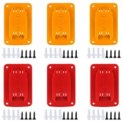 Support d'outils pour Dewalt, Pack de 6 supports de cintres pour outils compatibles avec Dewalt 14.4V/18V/20V,M18 