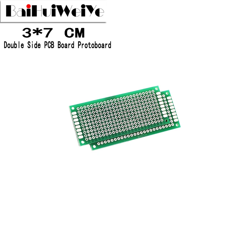 5Pcs 3*7CM 3x7CM Double Side Prototype Diy Universal Printed Circuit PCB Board Protoboard For Arduino DIY