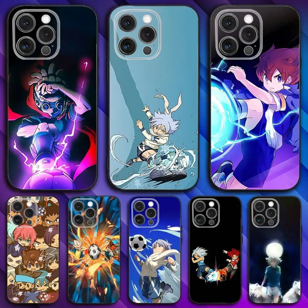 Inazuma Game Eleven Soft Black Phone Case