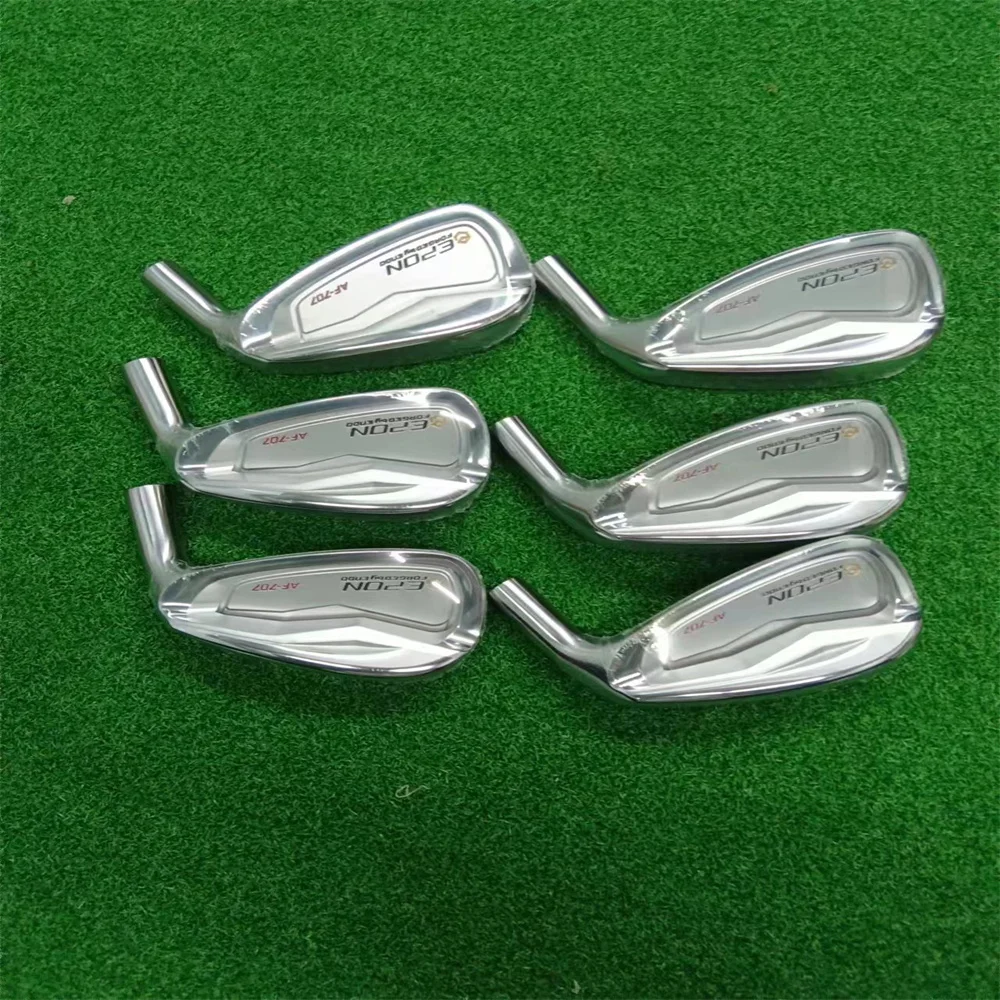 E-P-O-N AF-707 Golf Irons with Shaft and Grips ,silver 5.6.7.8.9.P 6PCS, Soft Iron Forged, Golf Clubs, 6Pcs