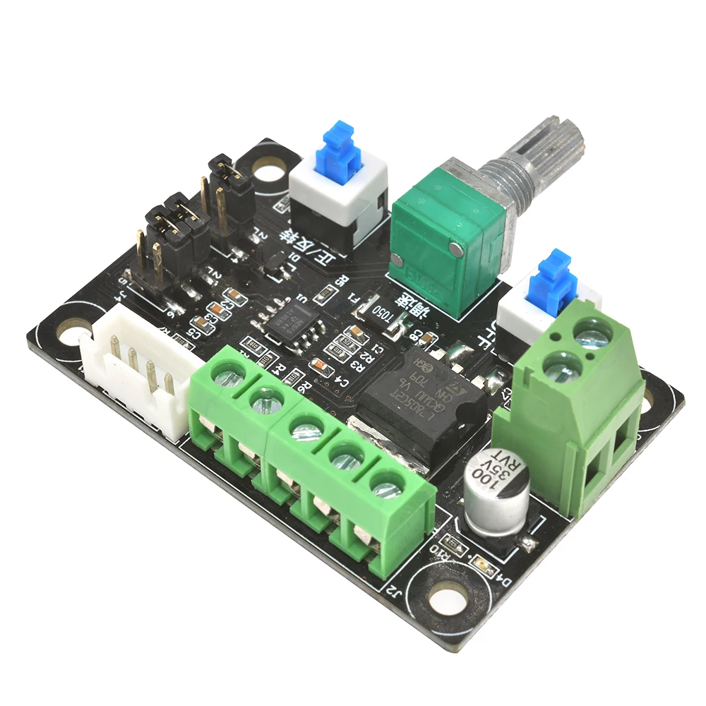 Description Picture 3 of itemDC 12V 24V Stepper Motor Driver Controller Pulse Pwm Signal Generator Module Motor Speed Regulator Frequency Control Module