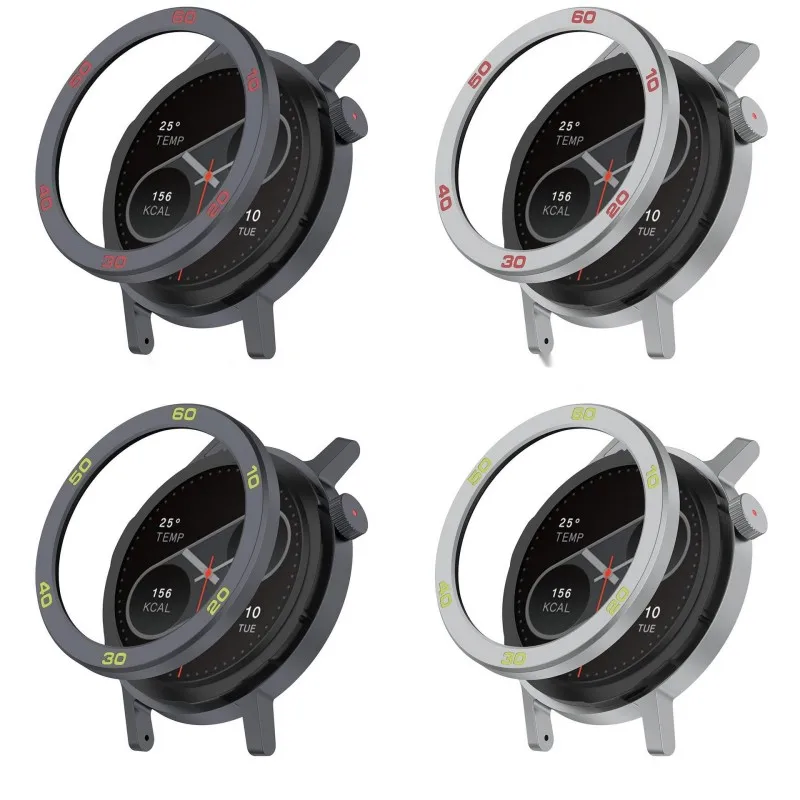 حلقة إطار معدني لساعة CMF Pro 2 حافظة ساعة واقية غ...