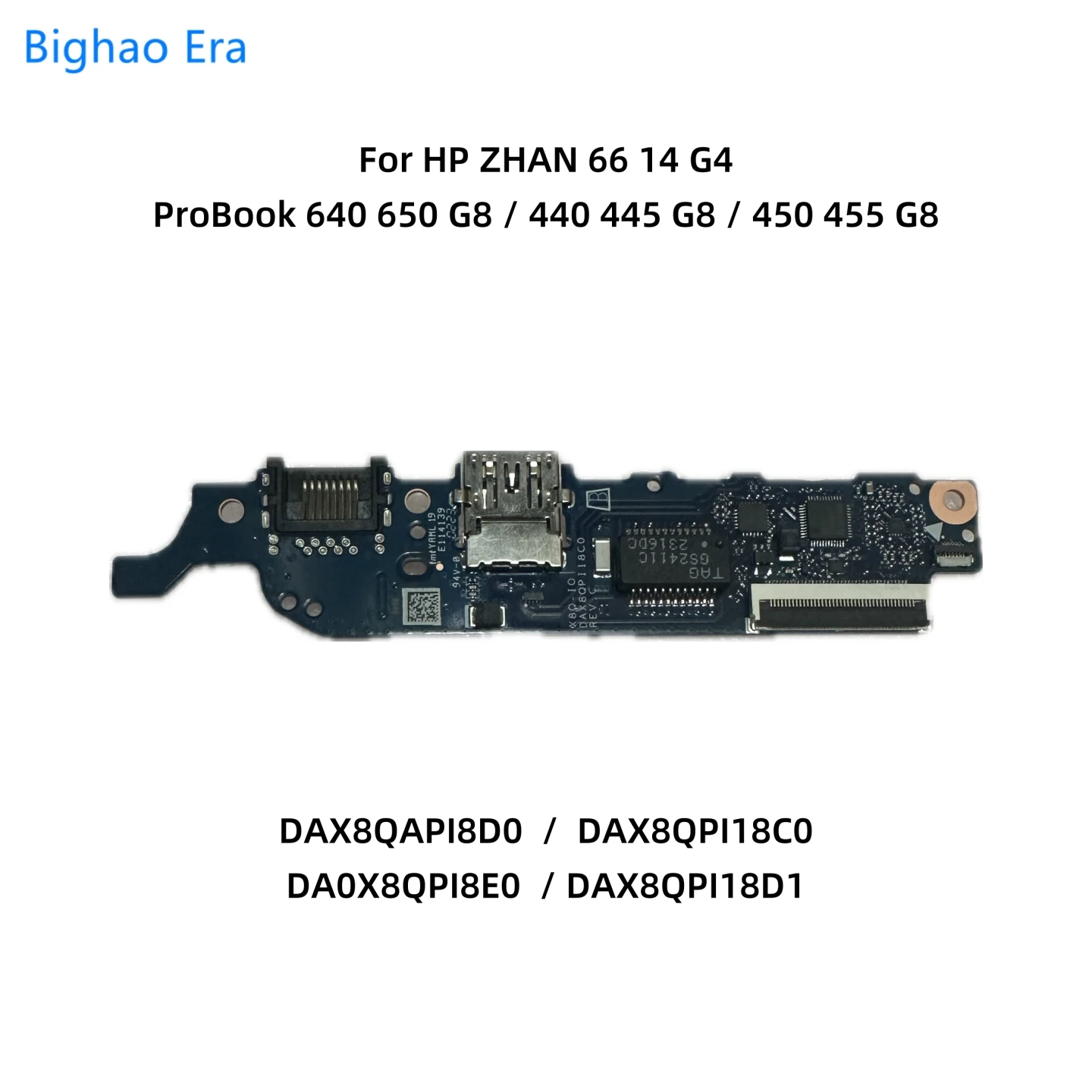 Per Hp Zhan 66 14 G4 / Probook 640 650 G8 440 445 G8 450 455 G8 Porta Usb Per Laptop Scheda Io Muslimexmuslimah