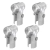 ABDR-1-3/8In X 1-3/8In End Rail T Clamp, Galvanized Steel Chain Link Fence T Clamp, End Rail Clamp for 1-3/8In OD Pipe 4 Pack 4