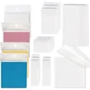 50 Sheets Transparent Waterproof Posted It Sticky Note Pads Notepad Clear Self-Adhesive Posits School Stationery Office Supplies 1