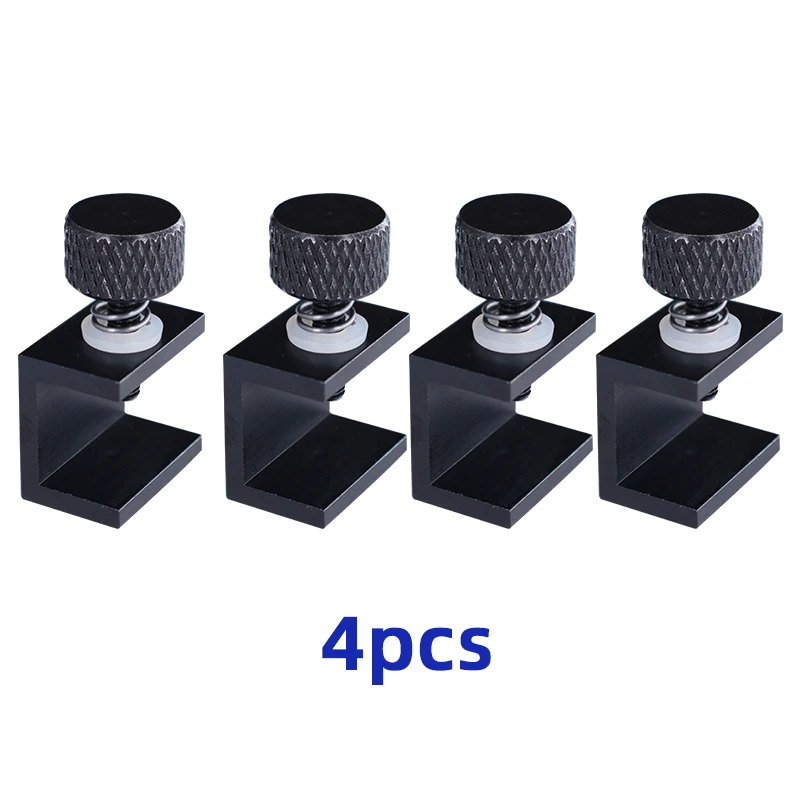 8x Edelstahl-Klemmen Für 3D-Drucker Glasbett - Kompatibel Mit Ender 3, Ender 5, CR-20 U.a.