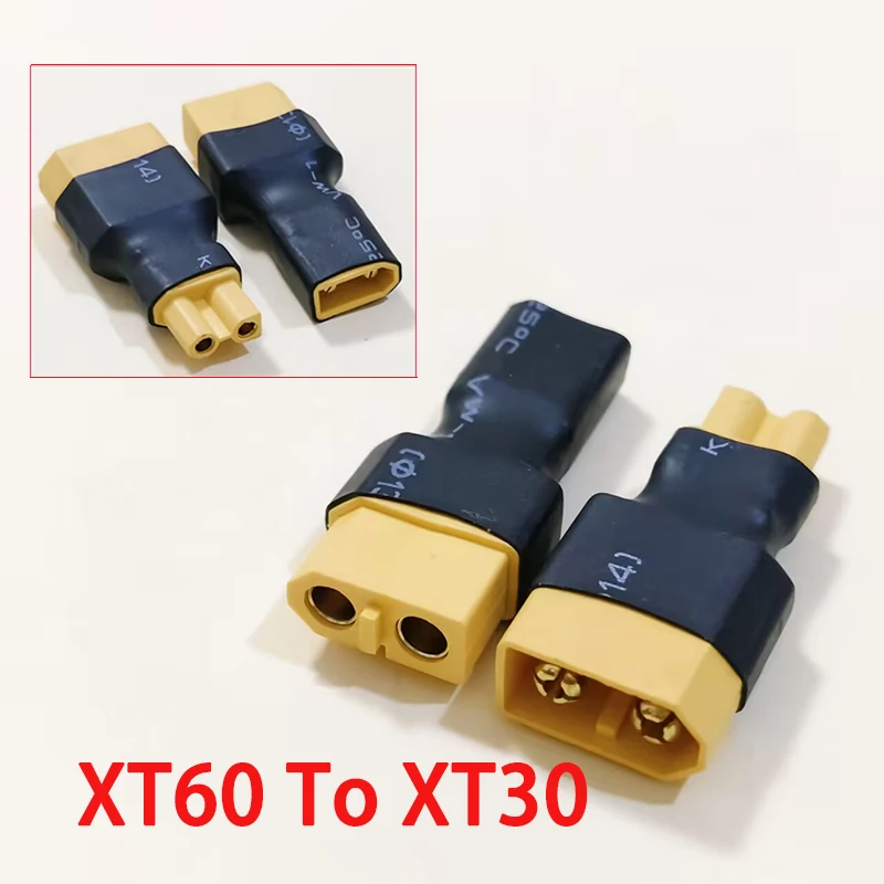 1PC 남성/여성 어댑터 XT30 XT60 XT90-T-플러그 TRX 시리즈 병렬 직접 연결 남성 여성 커넥터 제어 부품