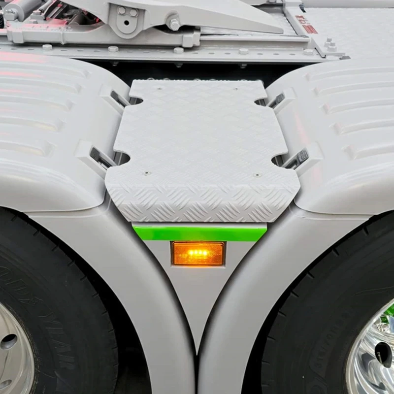 2Pcs 24v Amber 4 LED Side Marker Light Lamp for SCANIA 5 6 Series