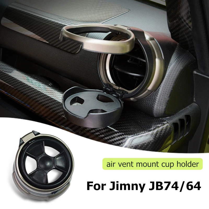 Cup Holder For Suzuki Jimny Jb74 Jb64 2023 2022 2021 2020 2019 Coffee Bottle Stand Air Vent