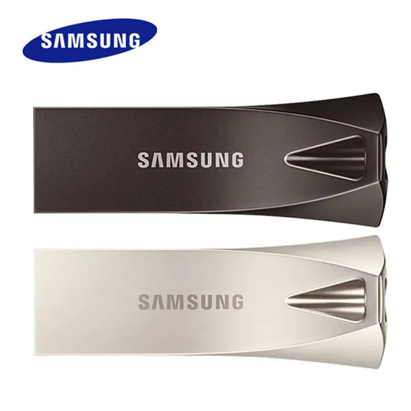 Samsung-bar Plus Usb 3.1 Pen Drive Pen Drive de Metal Mini Memory Stick Memory Stick Dispositivo de Armazenamento Disco u 64gb 128gb 256gb
