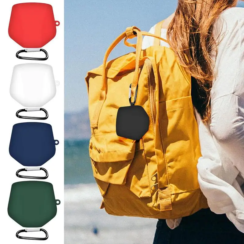 Headphone Storage Case Zipper Hard Carry Bag For Lenovo GM2 PRO Earphone Travel Bag Silicone Cover For Wireless Headphones