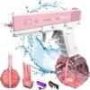 Automatic Electric Water Gun 500cc Large Capacity Super Strong Distance 10m Children and Adults Leak Proof Water Battle 1