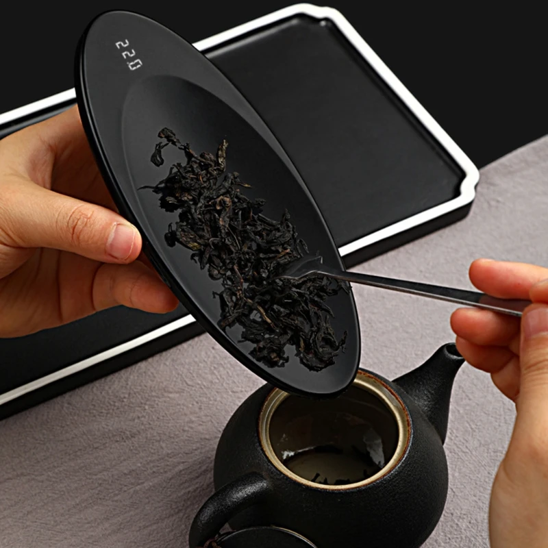 포켓 미니 규모 보석 차 무게 도구 휴대용 디지털 규모 다기능 200g / 0.1g 전자 디지털 규모