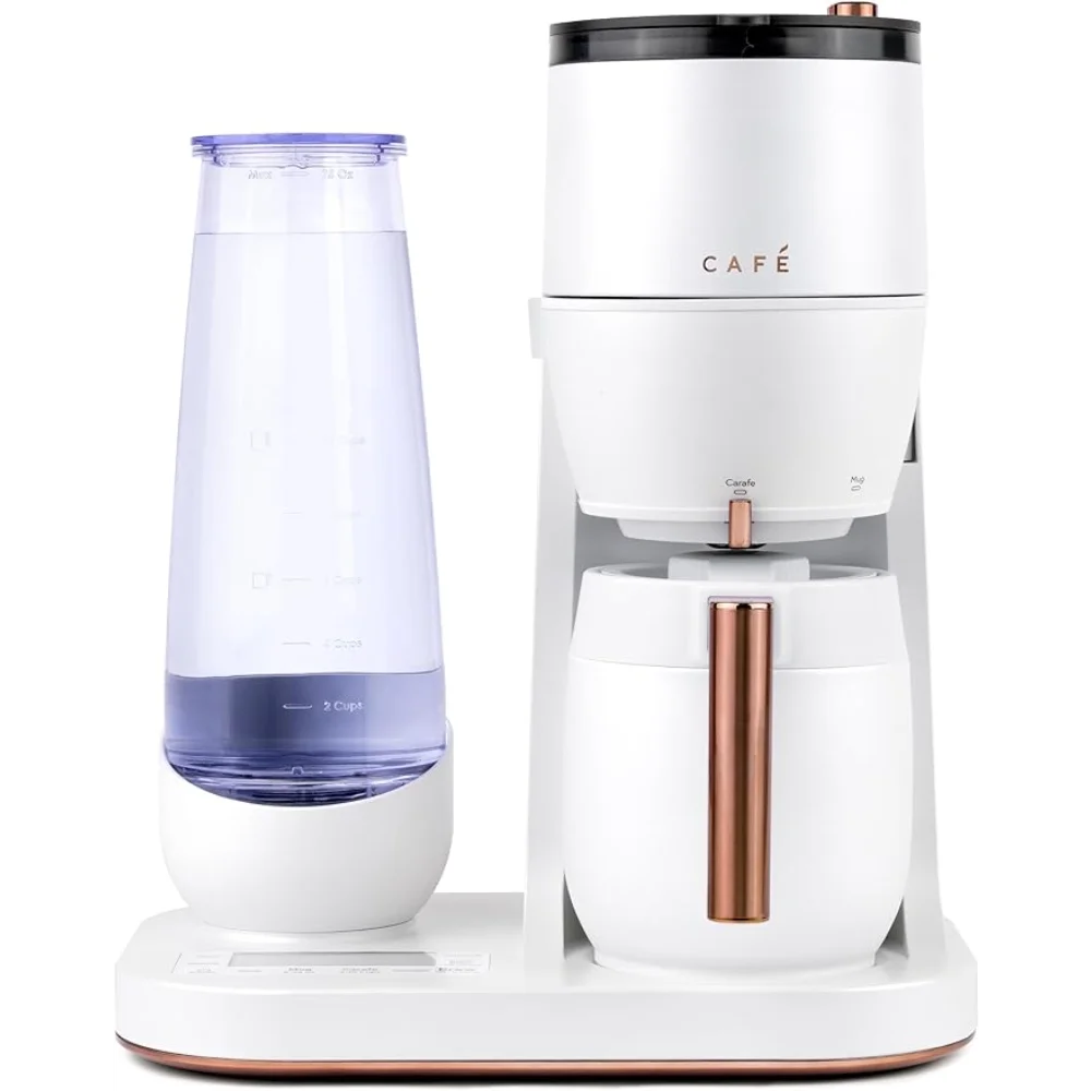 

Café Specialty Grind and Brew Coffee Maker | Single-Serve Option | 10-Cup Thermal Carafe| WiFi Enabled Technology