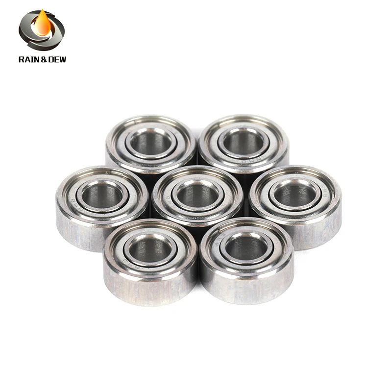 1Pcs SMR104ZZ CB 4x10x4 mm ABEC7 MR104 Stainless steel hybrid ceramic