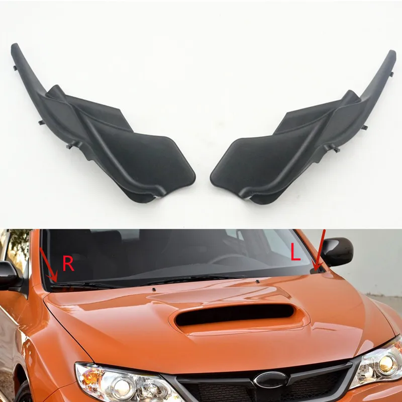 

Car Front Windshield Wiper Deflector Cowl Side Trim Panel For Subaru Impreza WRX STI 2008-2014