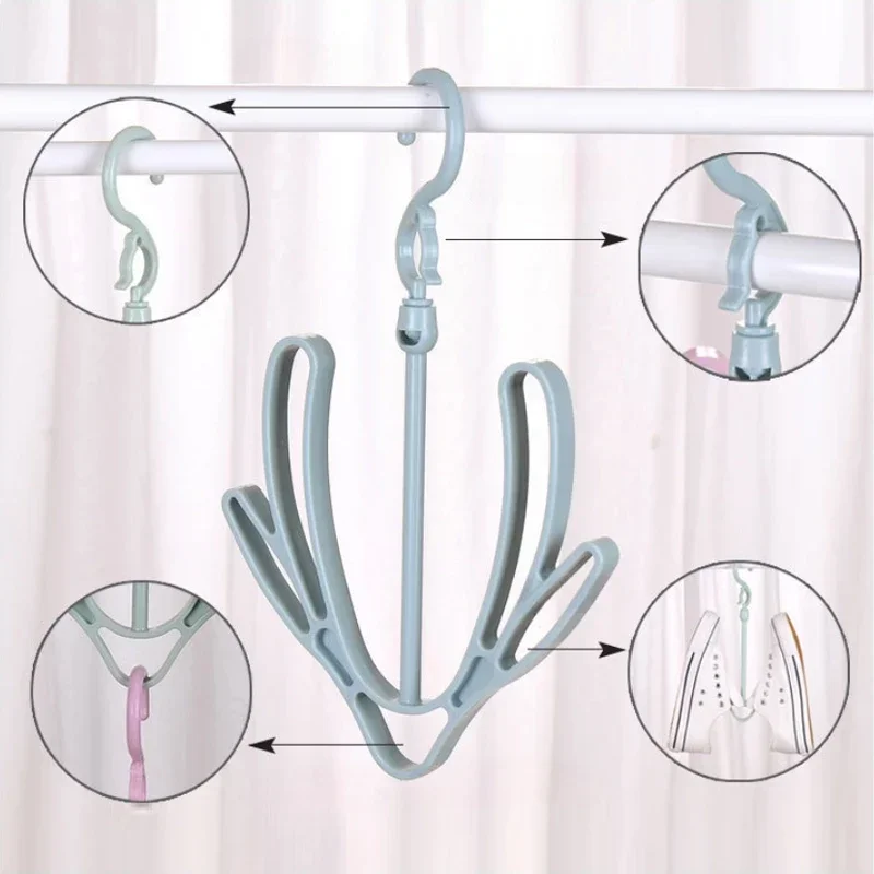 5Pcs Shoe Hanger,Hanging Shoe Organizer,Hanging Shoes Rack,Shoe Drying Rack, Dryer Rack,Shoes Hanging Drying Rack
