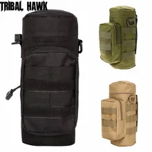 Outdoors Molle Water Bottle Bag Phone Case Pocket Tactical Gear Kettle Waist Pouch Army Climbing Hiking Camping Hunting Packs