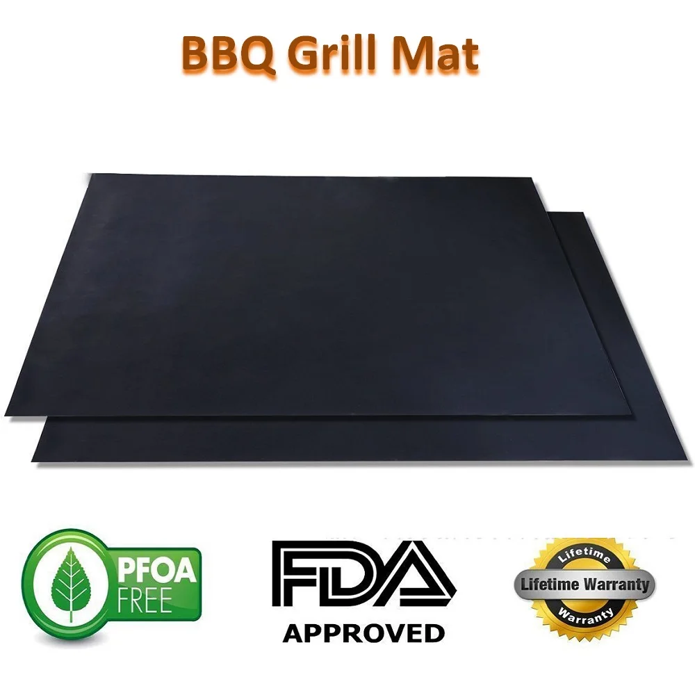 NonstickBBQGrillMat40x33cmBakingMatBarbecueToolsCookingHeat