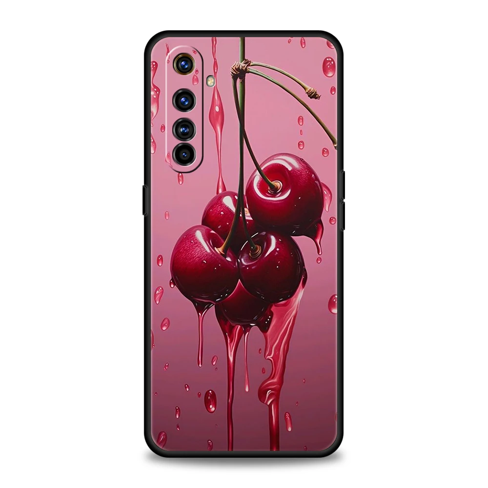 Charming Cherry Bow Soft TPU Phone Case Cover