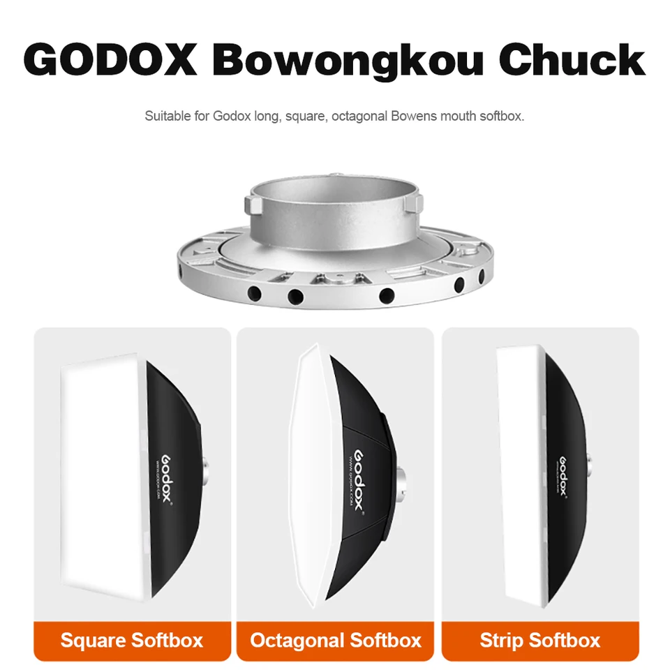 Test : Softbox Parabolique Godox QR-P90 Avec Grille Pour Flash Studio