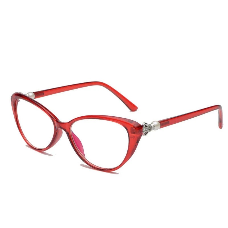 Zilead Cat Eye Reading Glasses Women Elegant Pearl Frame Prescription Presbyopic Eyewear Hyperopia Eyeglasses+1 1.5 2 2.5 3 3.5 2